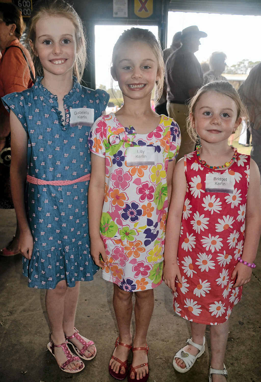 Gabriella, Lilly and Bridget Kerlin from Swan Creek.